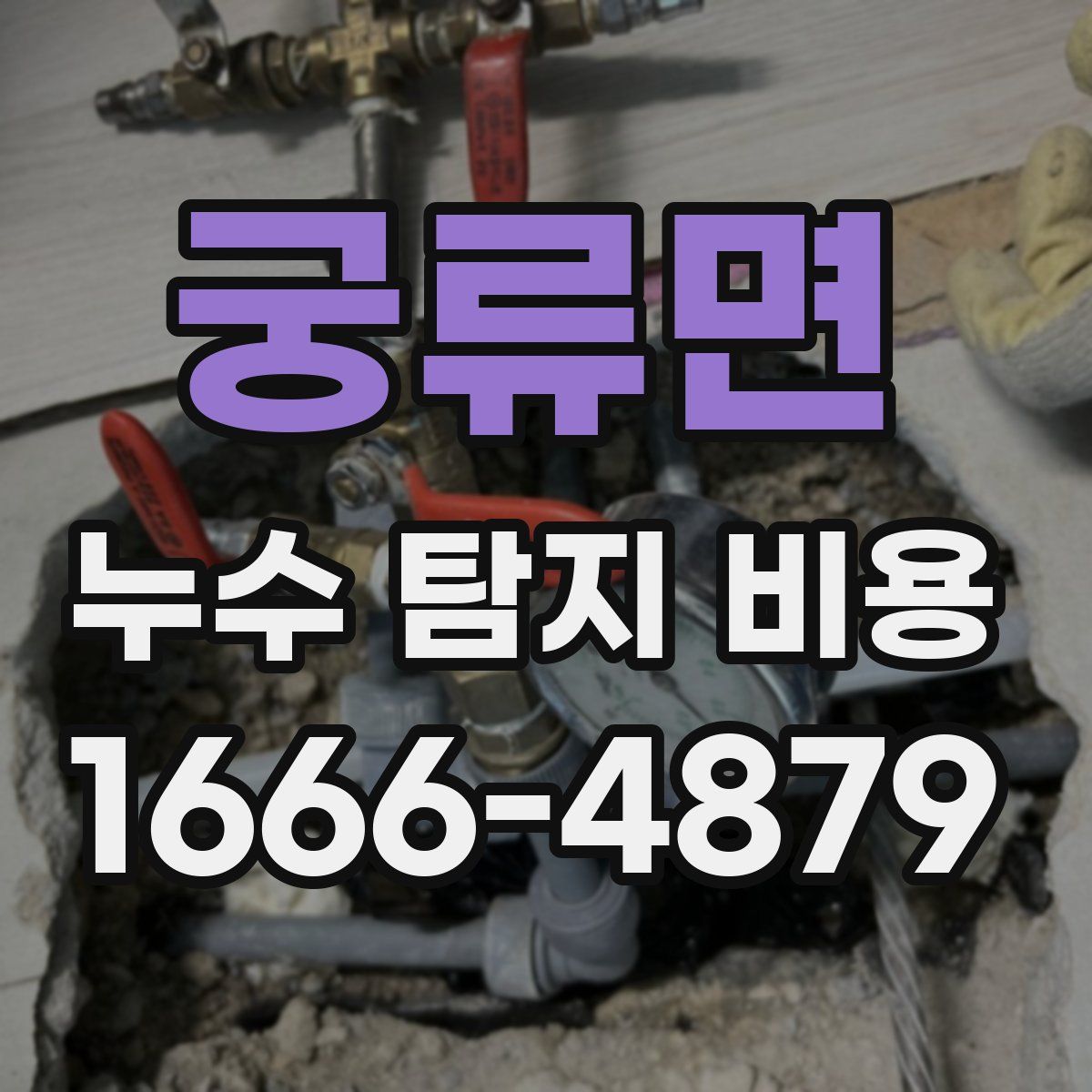 궁류면 누수 탐지 비용