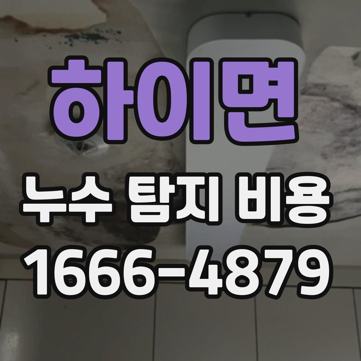 하이면 누수 탐지 비용