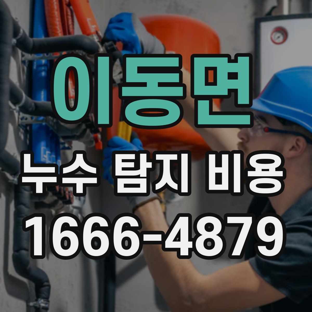 이동면 누수 탐지 비용