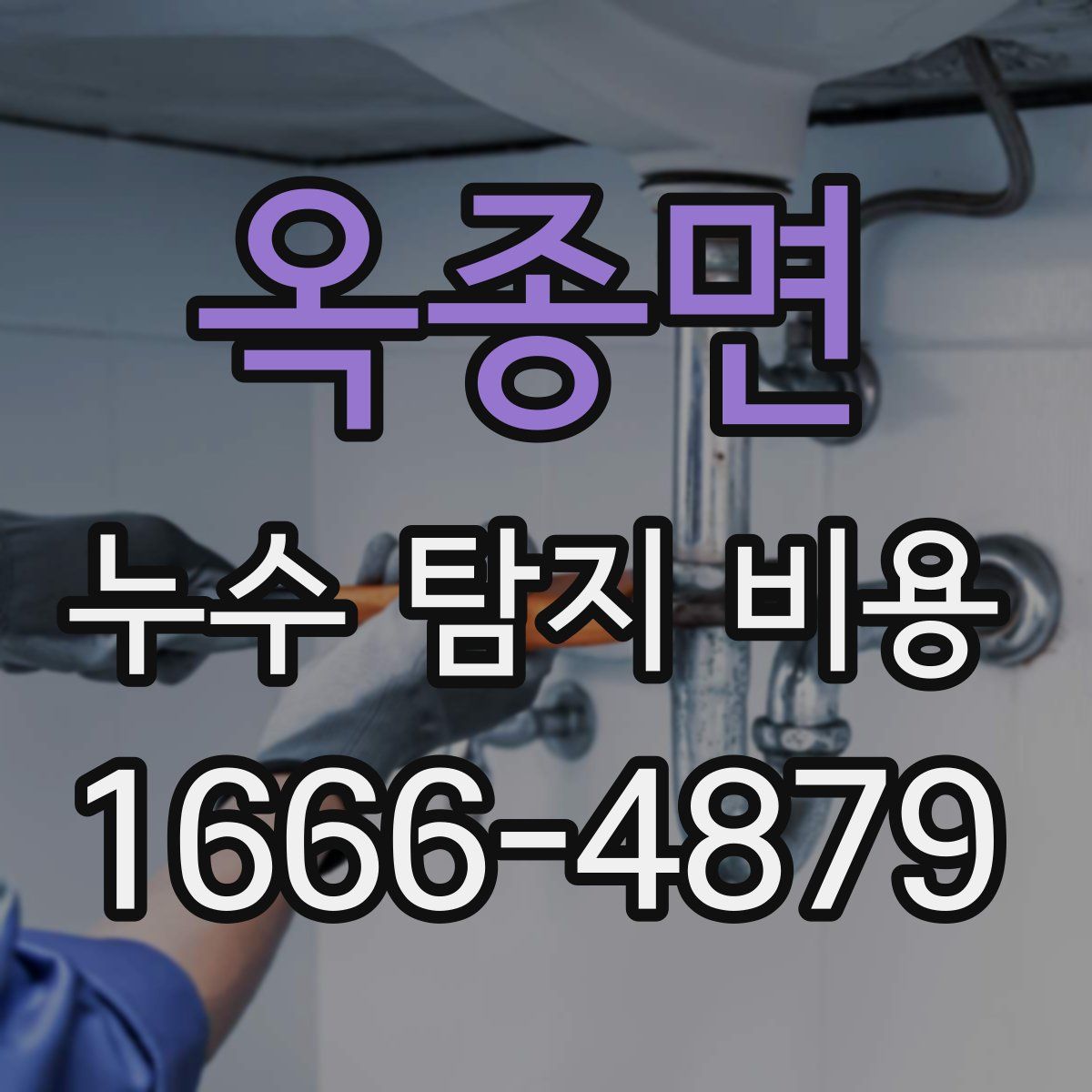 옥종면 누수 탐지 비용