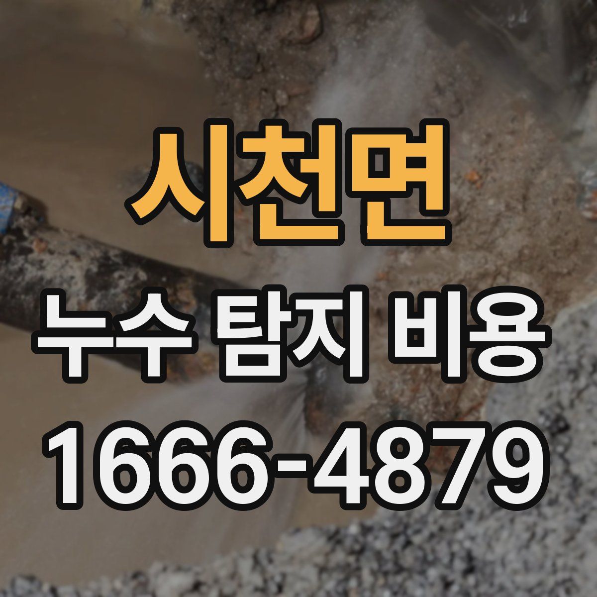 시천면 누수 탐지 비용