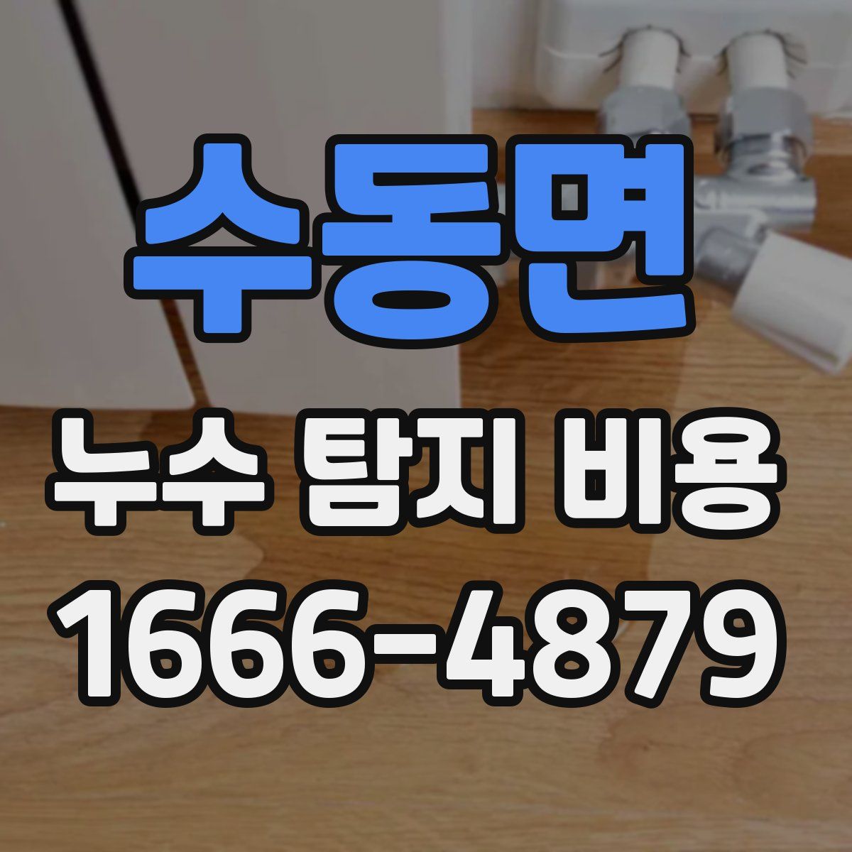 수동면 누수 탐지 비용