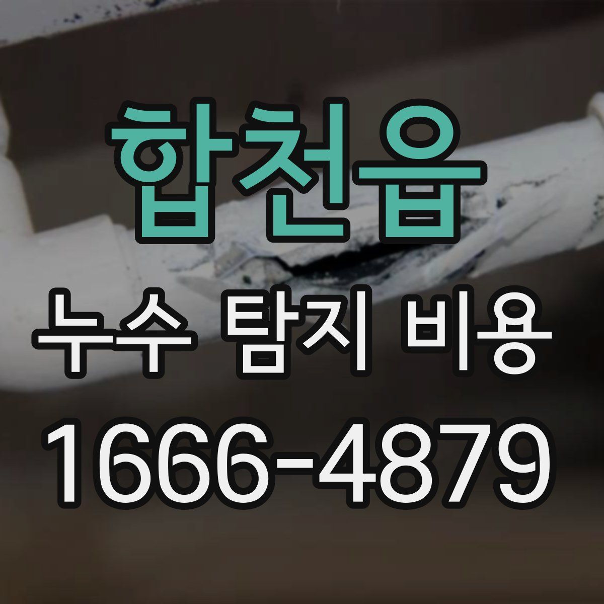 합천읍 누수 탐지 비용