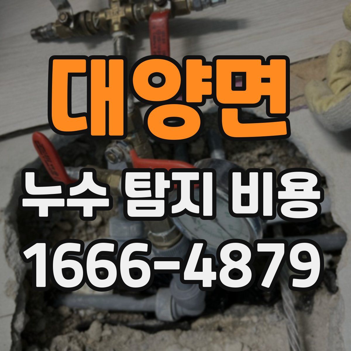 대양면 누수 탐지 비용
