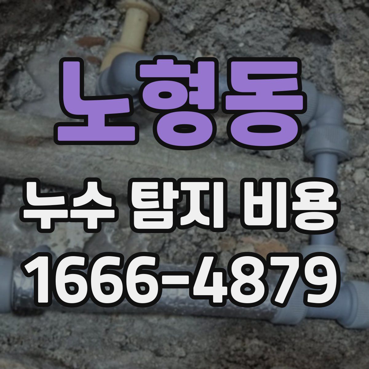 노형동 누수 탐지 비용