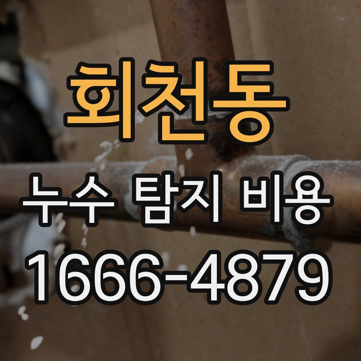 회천동 누수 탐지 비용