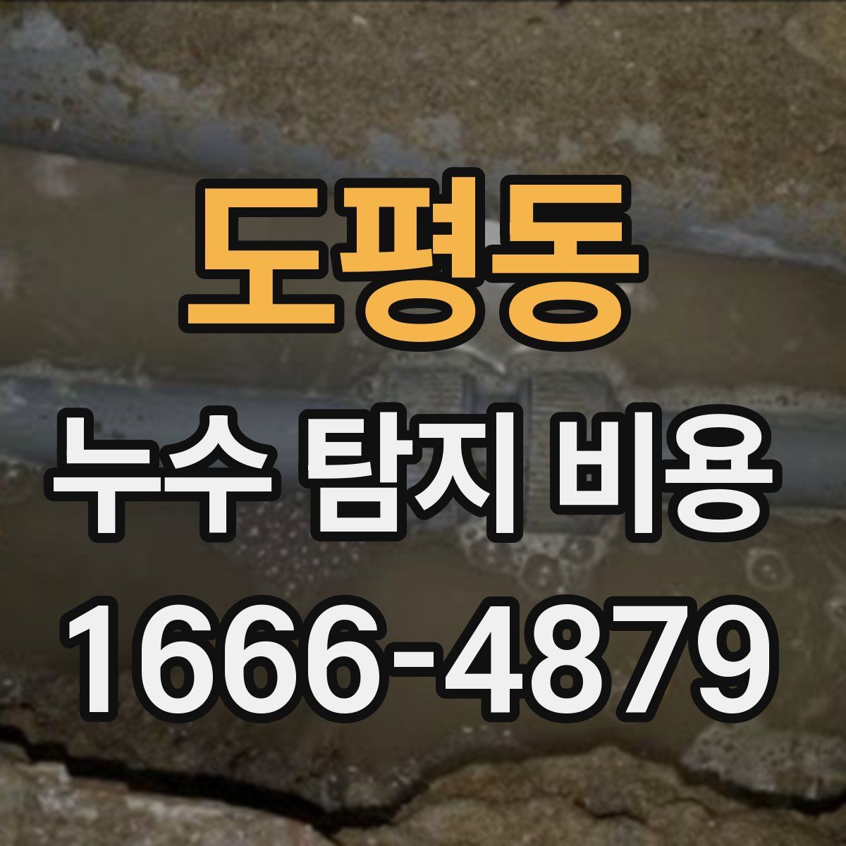 도평동 누수 탐지 비용