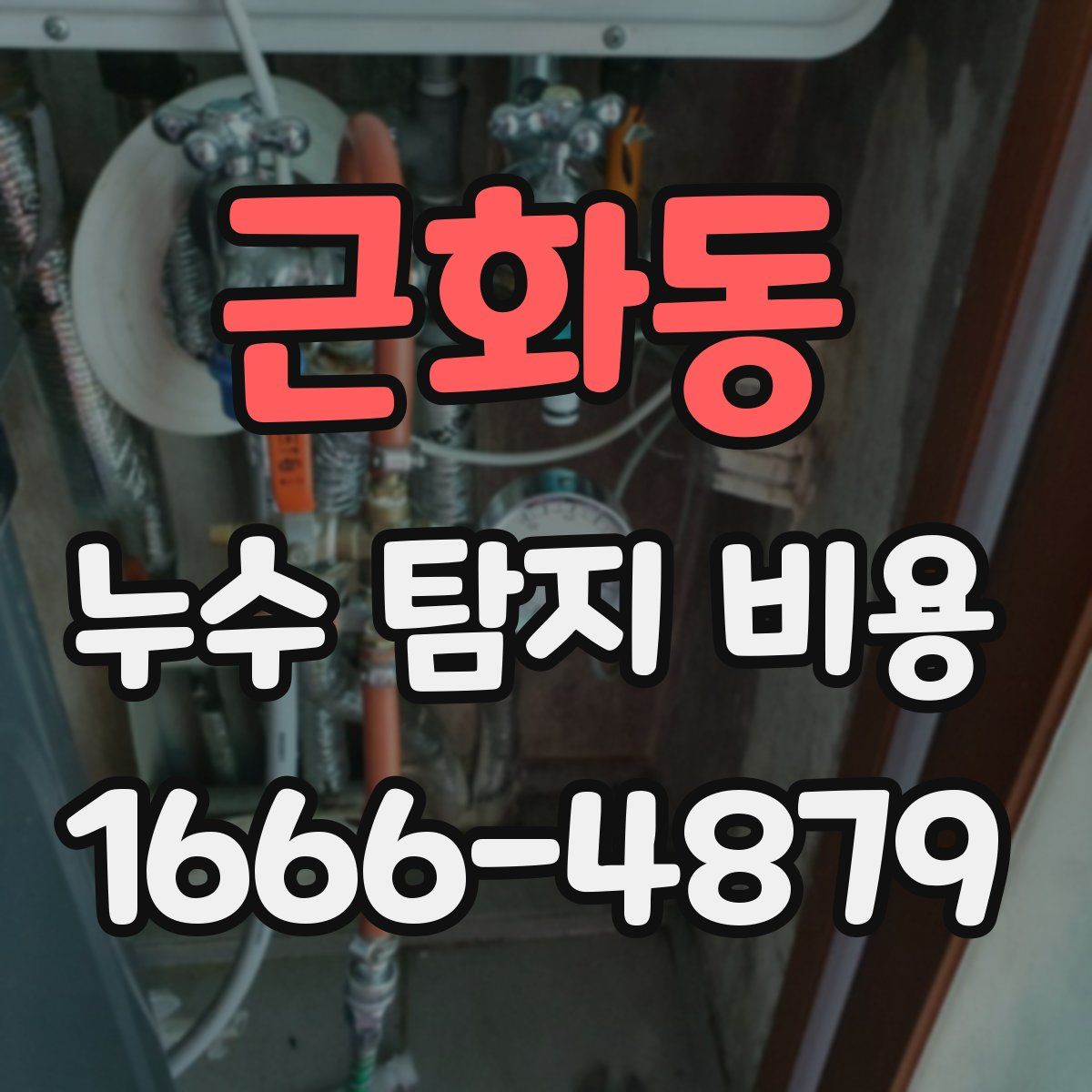 근화동 누수 탐지 비용
