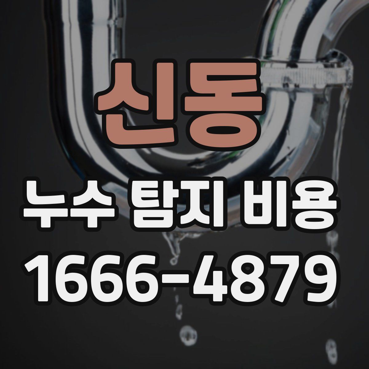 신동 누수 탐지 비용