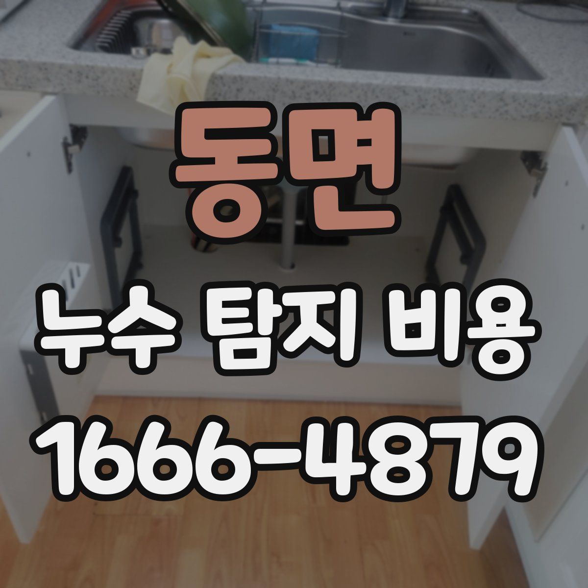 동면 누수 탐지 비용