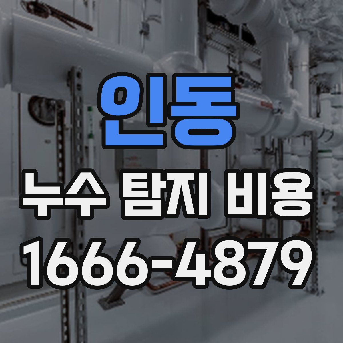 인동 누수 탐지 비용