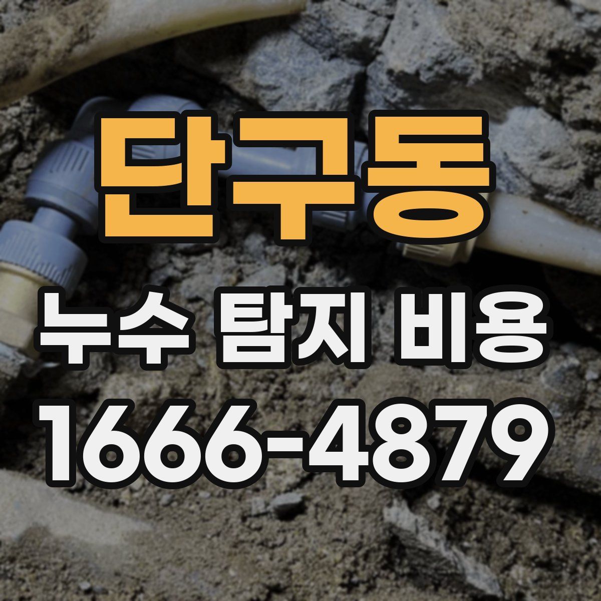 단구동 누수 탐지 비용