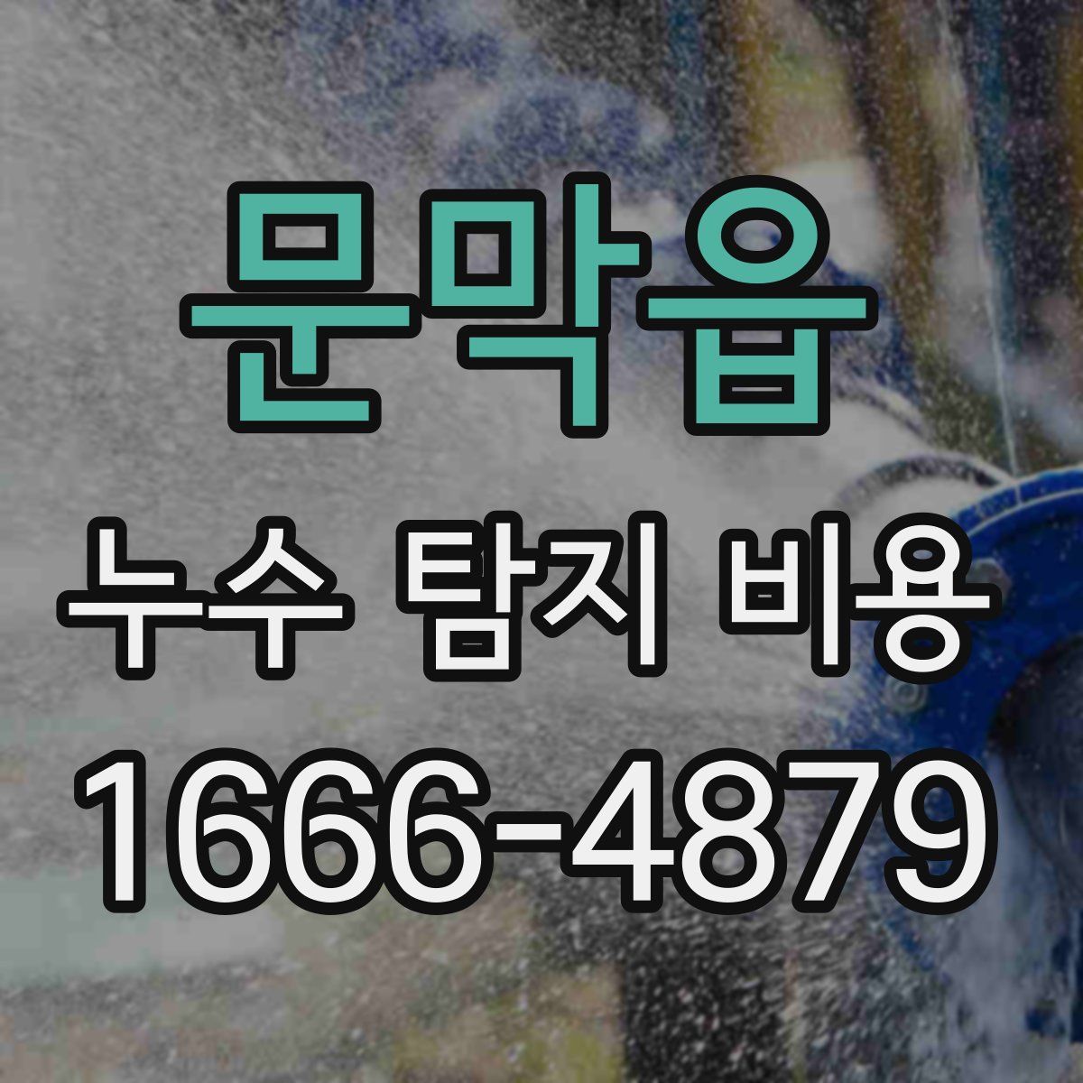 문막읍 누수 탐지 비용