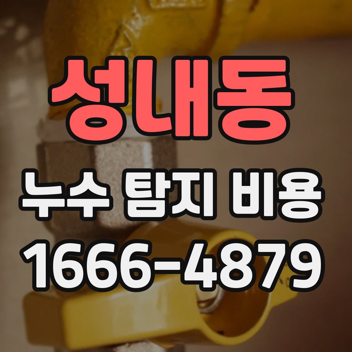 성내동 누수 탐지 비용