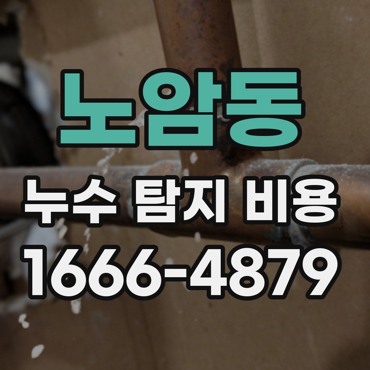 노암동 누수 탐지 비용