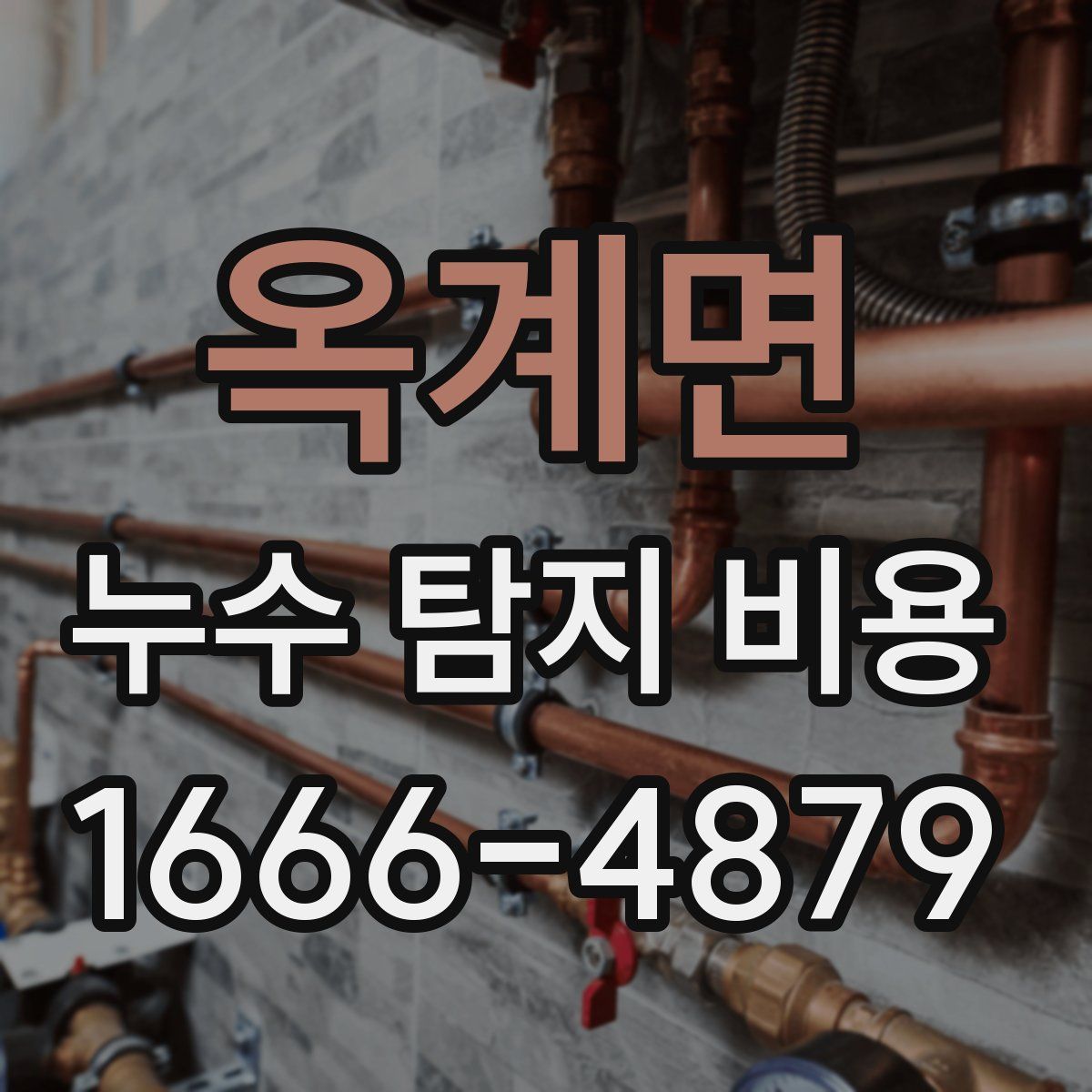 옥계면 누수 탐지 비용