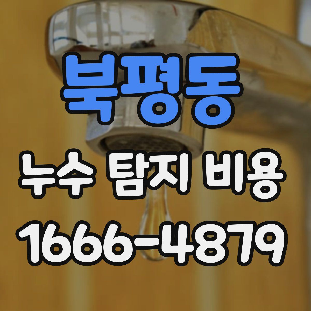 북평동 누수 탐지 비용