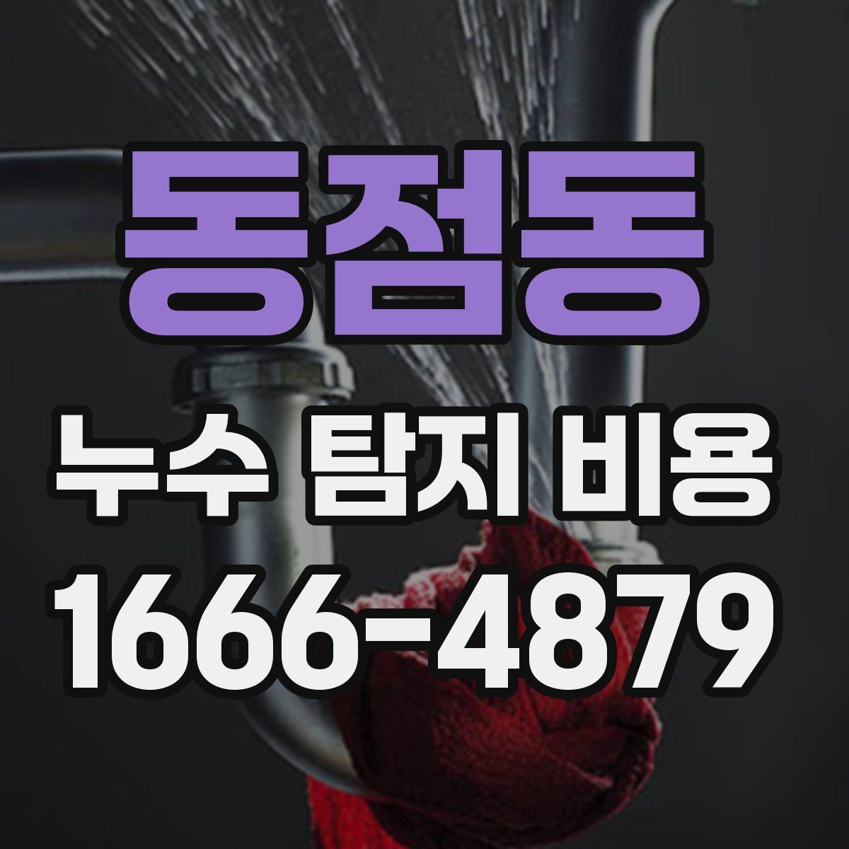 동점동 누수 탐지 비용