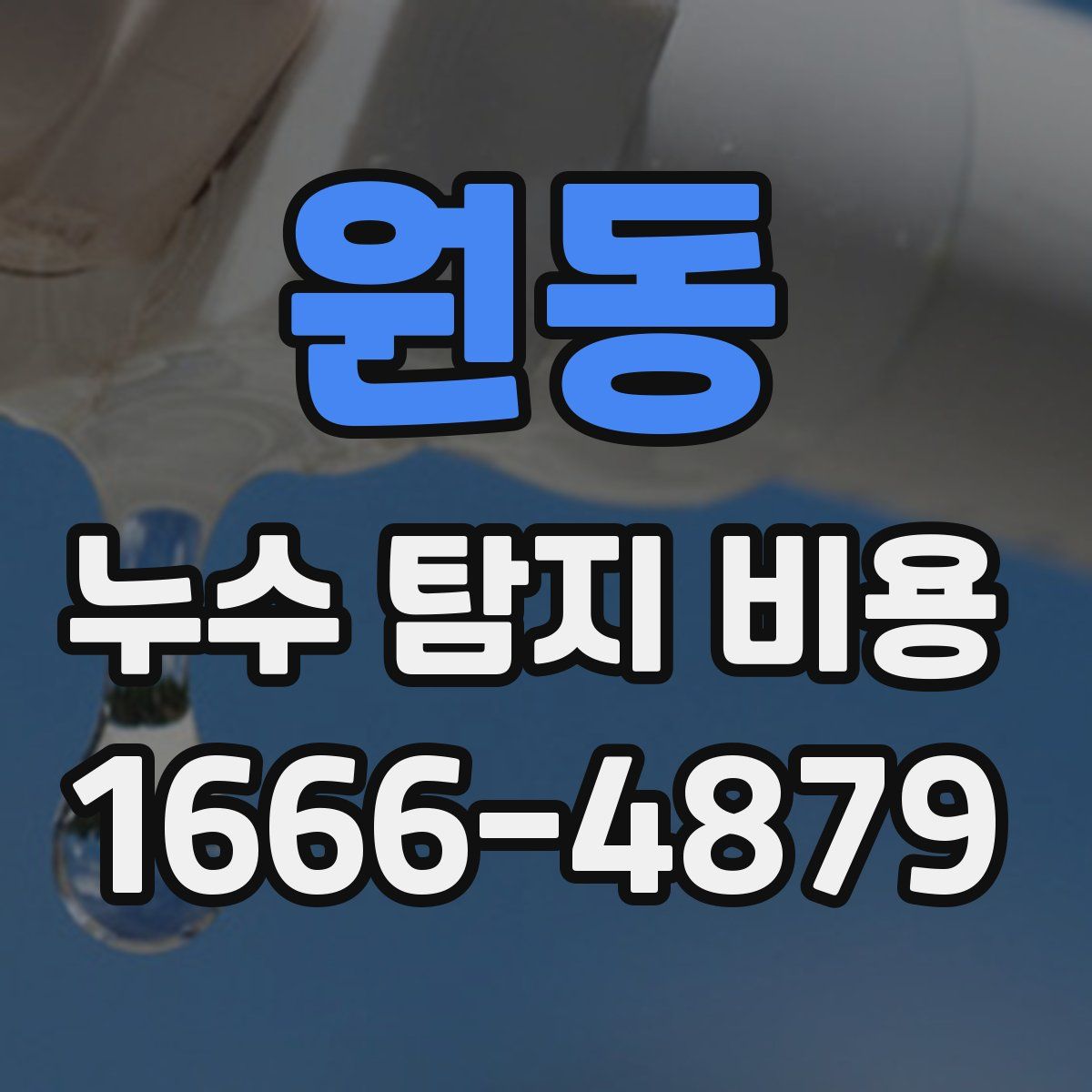 원동 누수 탐지 비용
