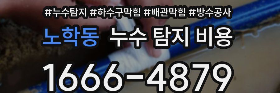 노학동 누수 탐지 비용