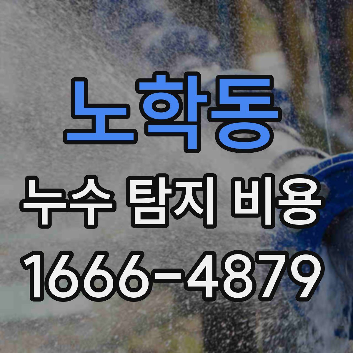 노학동 누수 탐지 비용