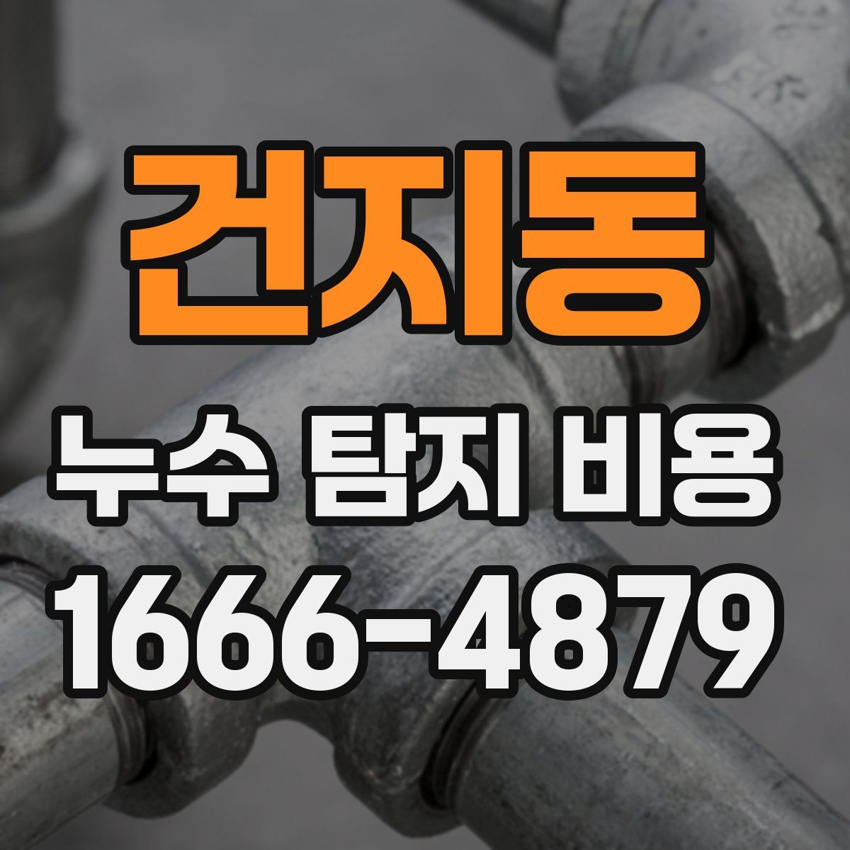 건지동 누수 탐지 비용