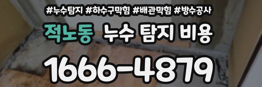 적노동 누수 탐지 비용