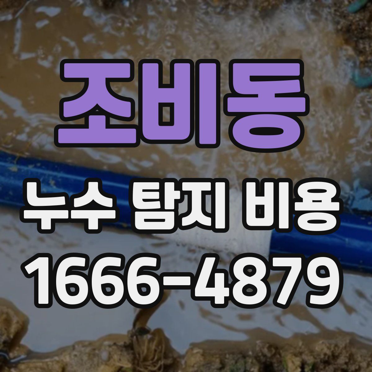 조비동 누수 탐지 비용