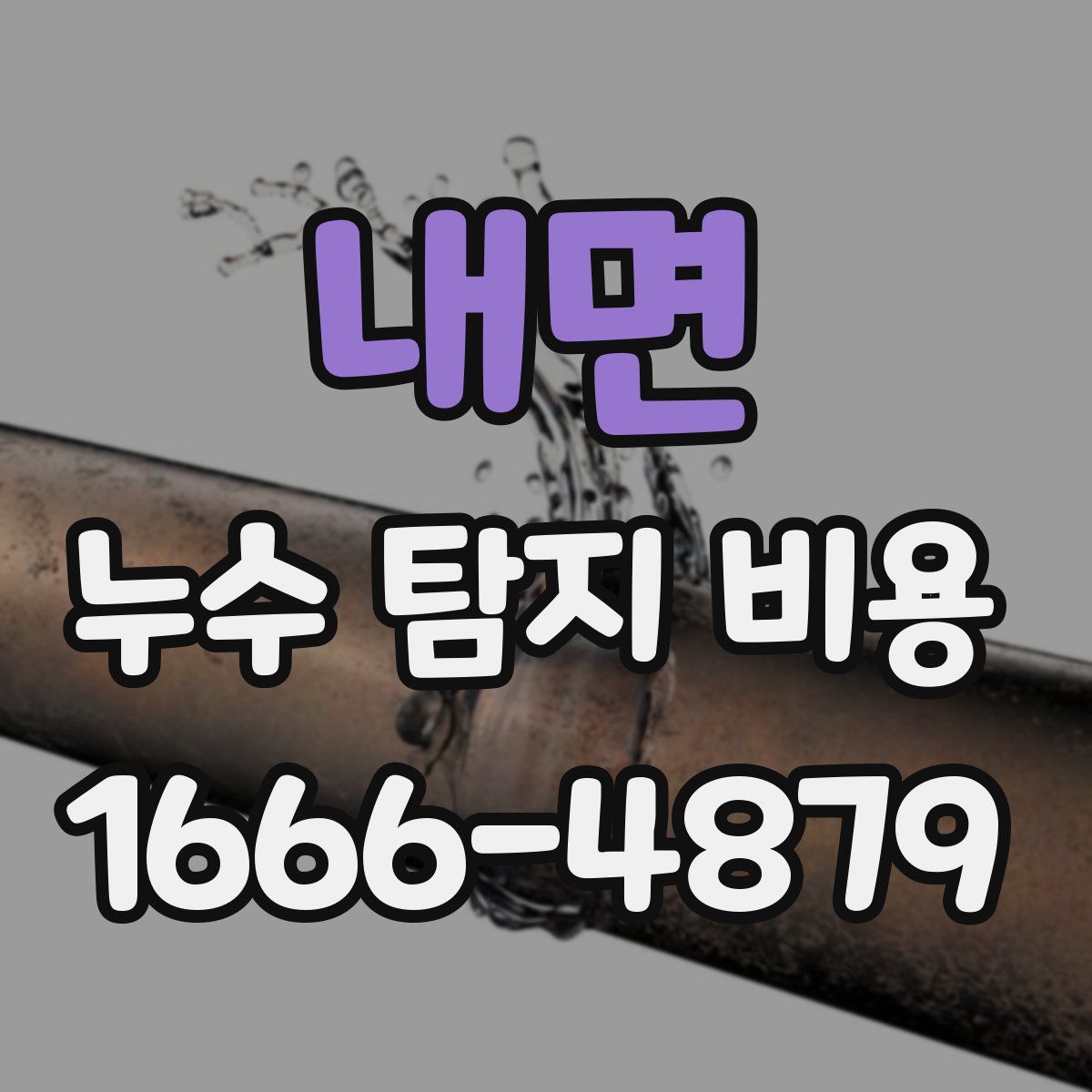 내면 누수 탐지 비용
