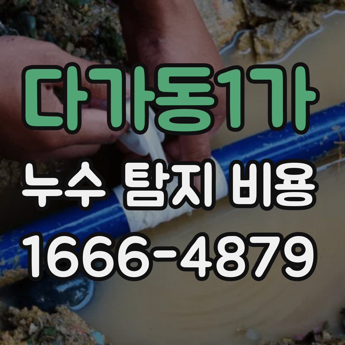 다가동1가 누수 탐지 비용