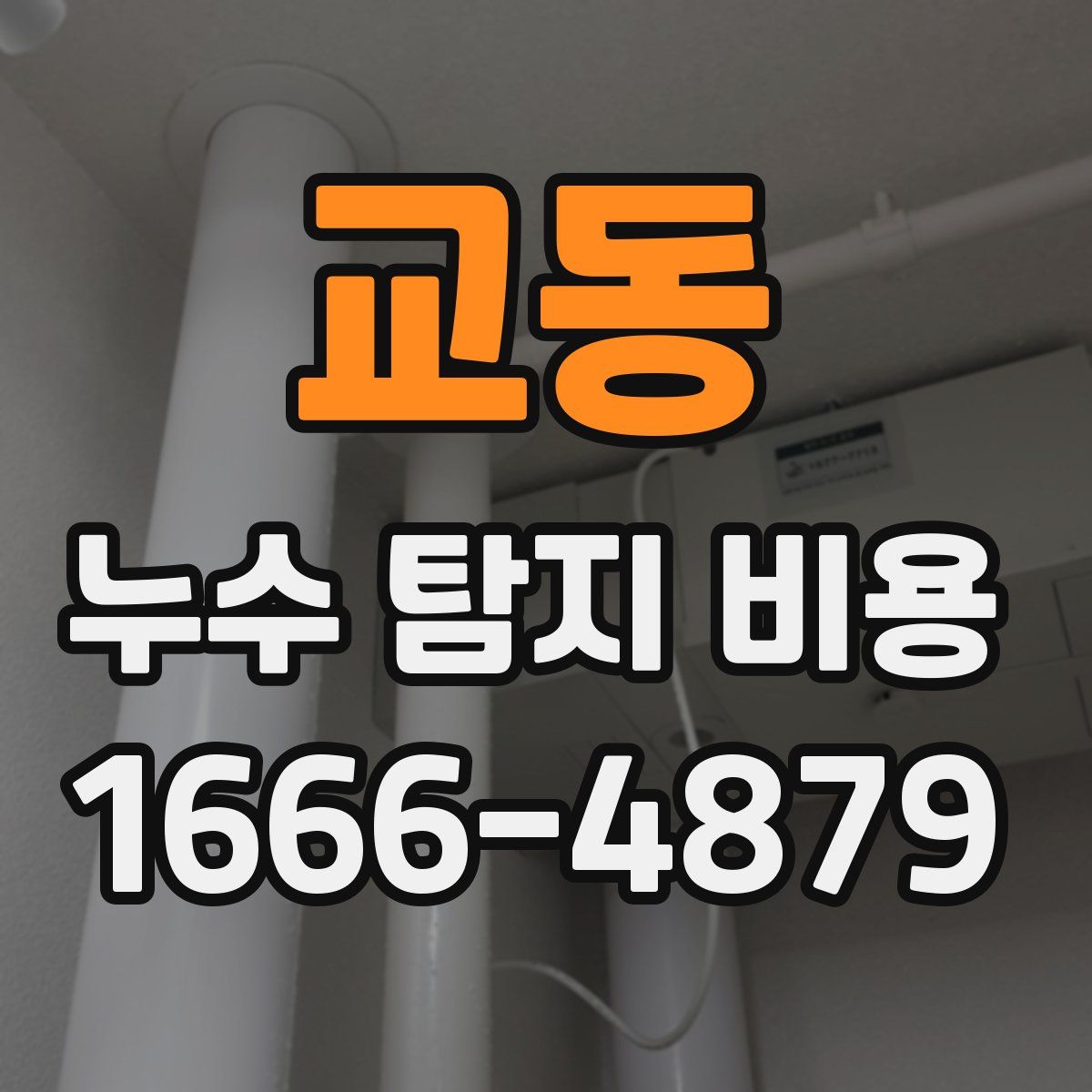 교동 누수 탐지 비용