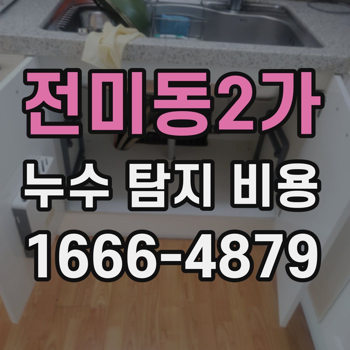전미동2가 누수 탐지 비용