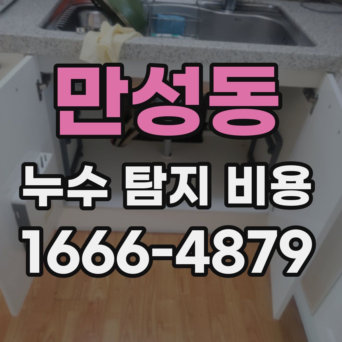 만성동 누수 탐지 비용