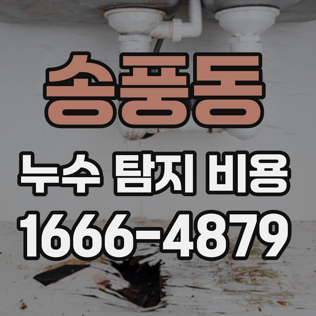 송풍동 누수 탐지 비용