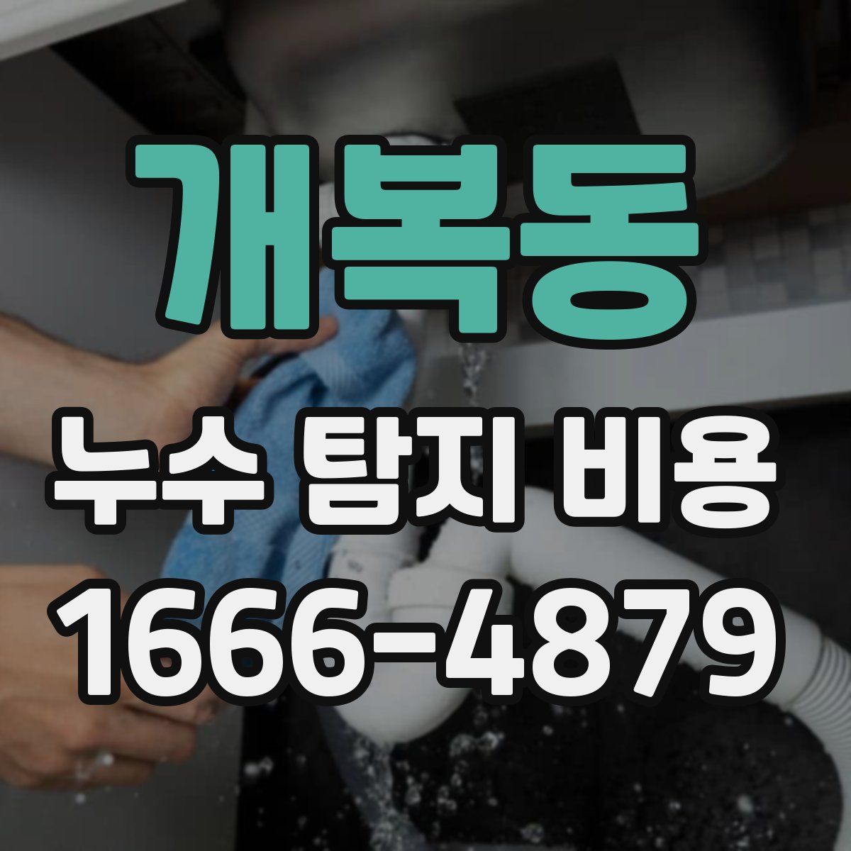 개복동 누수 탐지 비용