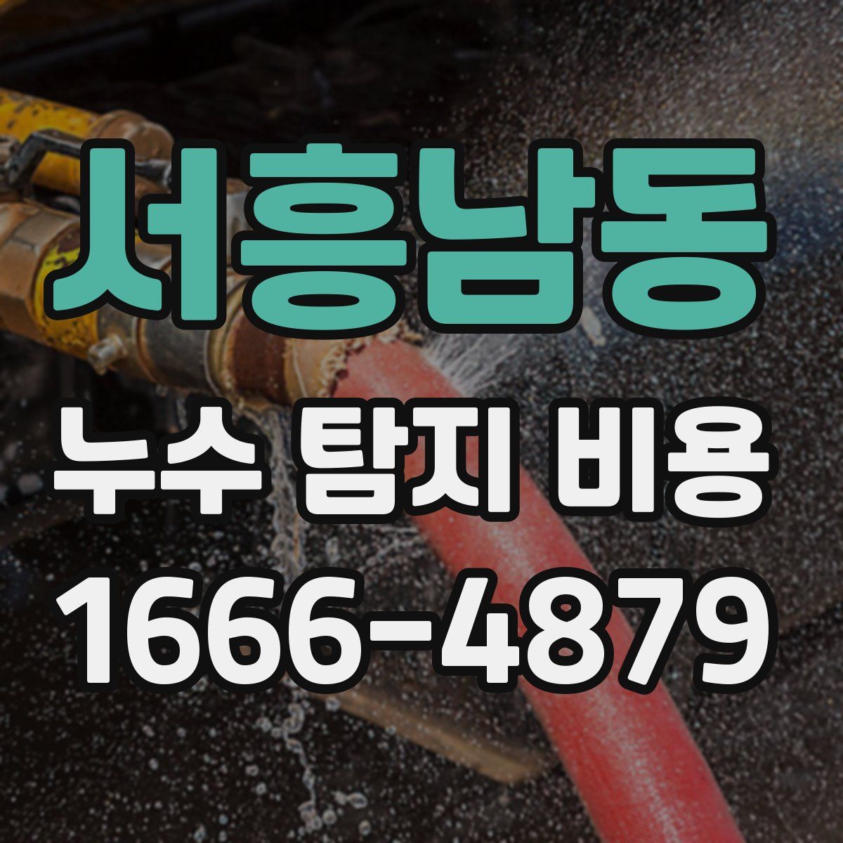 서흥남동 누수 탐지 비용