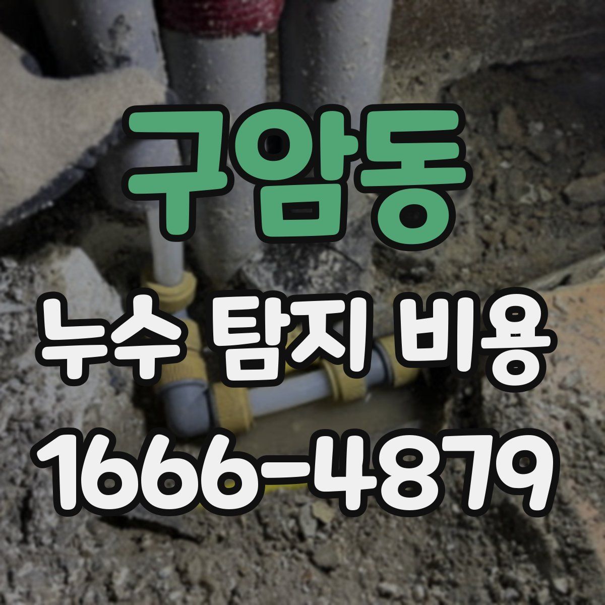 구암동 누수 탐지 비용