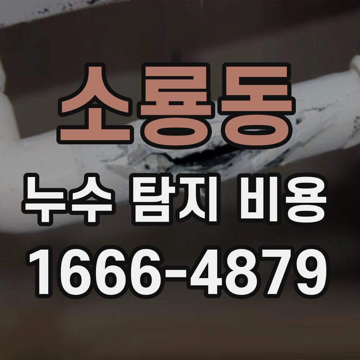 소룡동 누수 탐지 비용