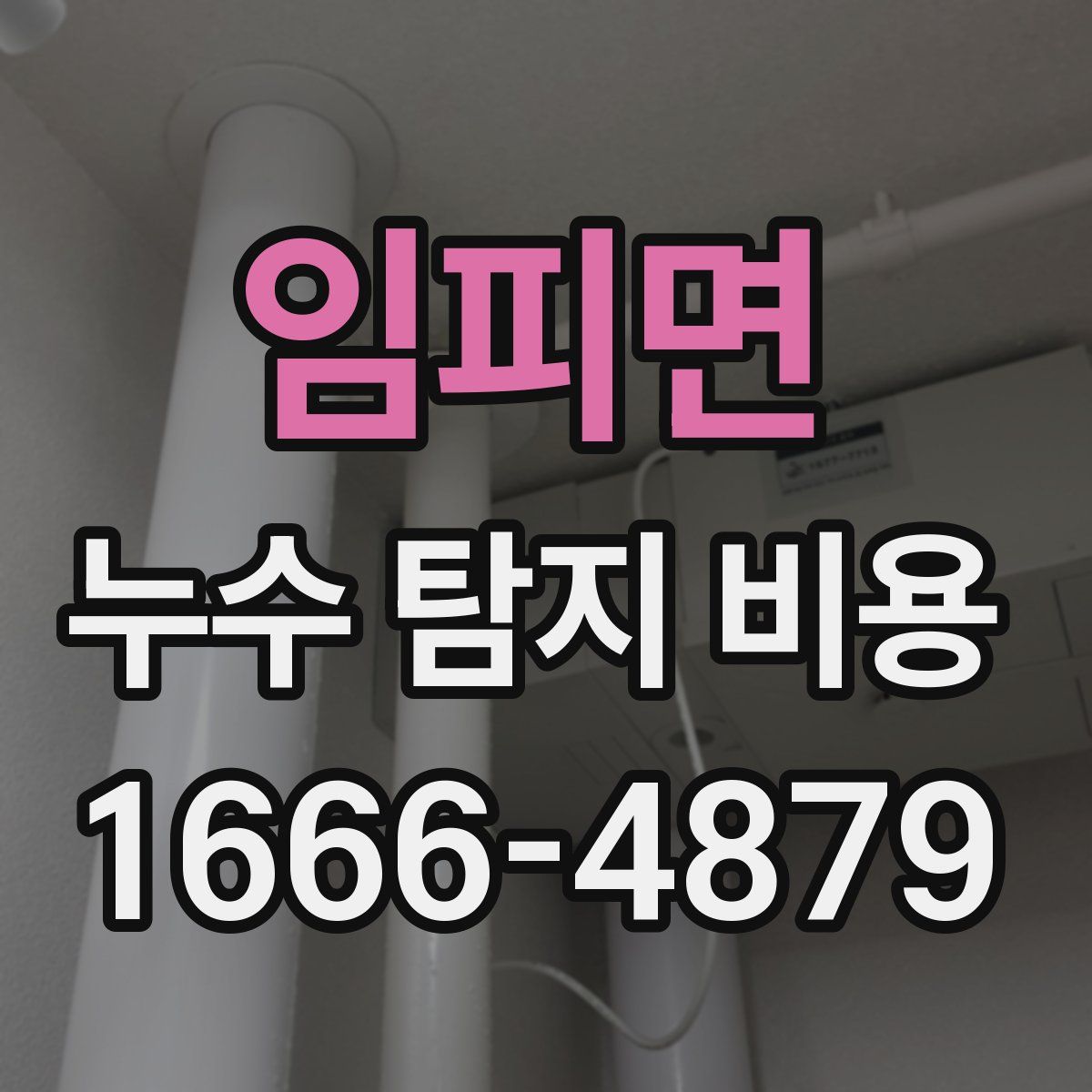 임피면 누수 탐지 비용