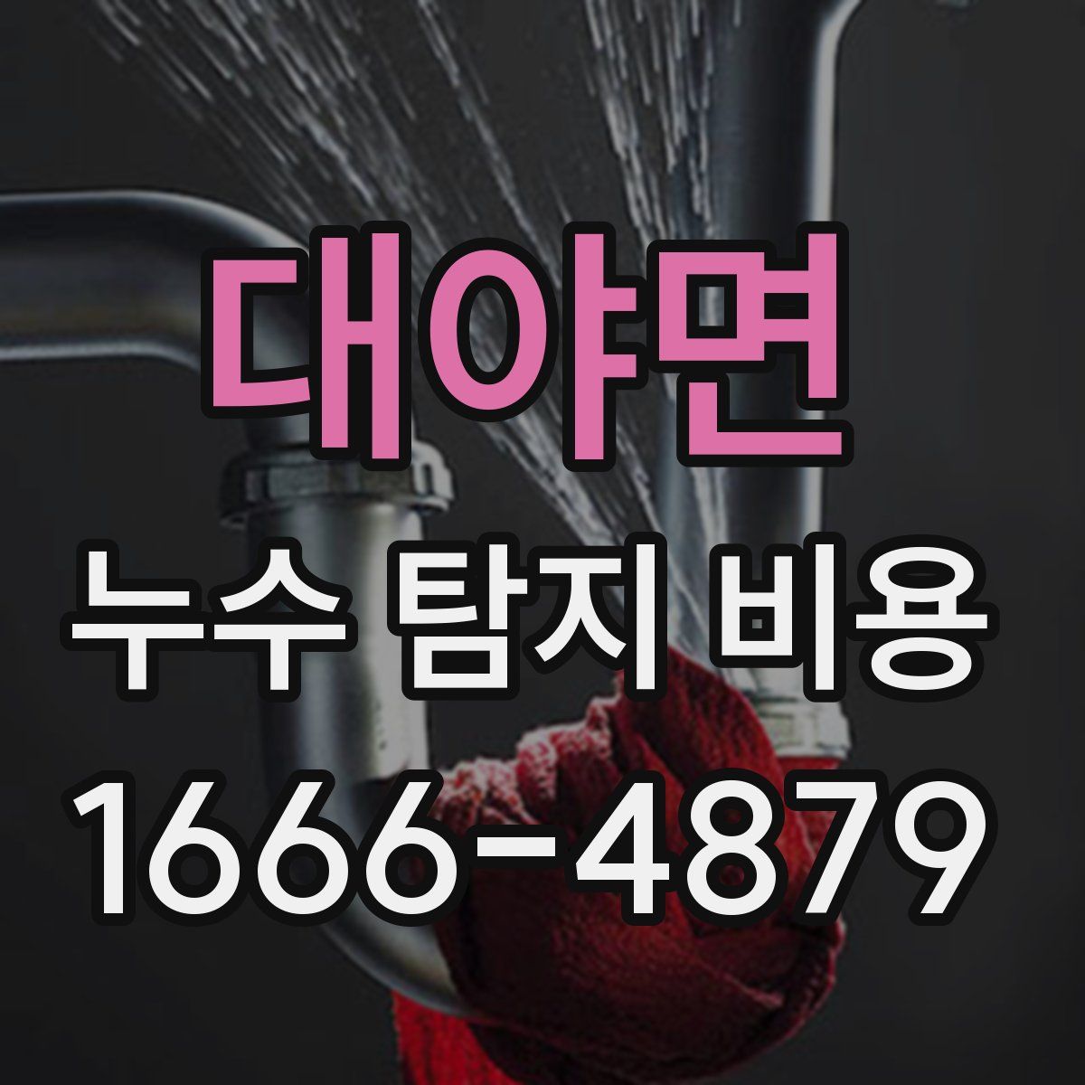 대야면 누수 탐지 비용