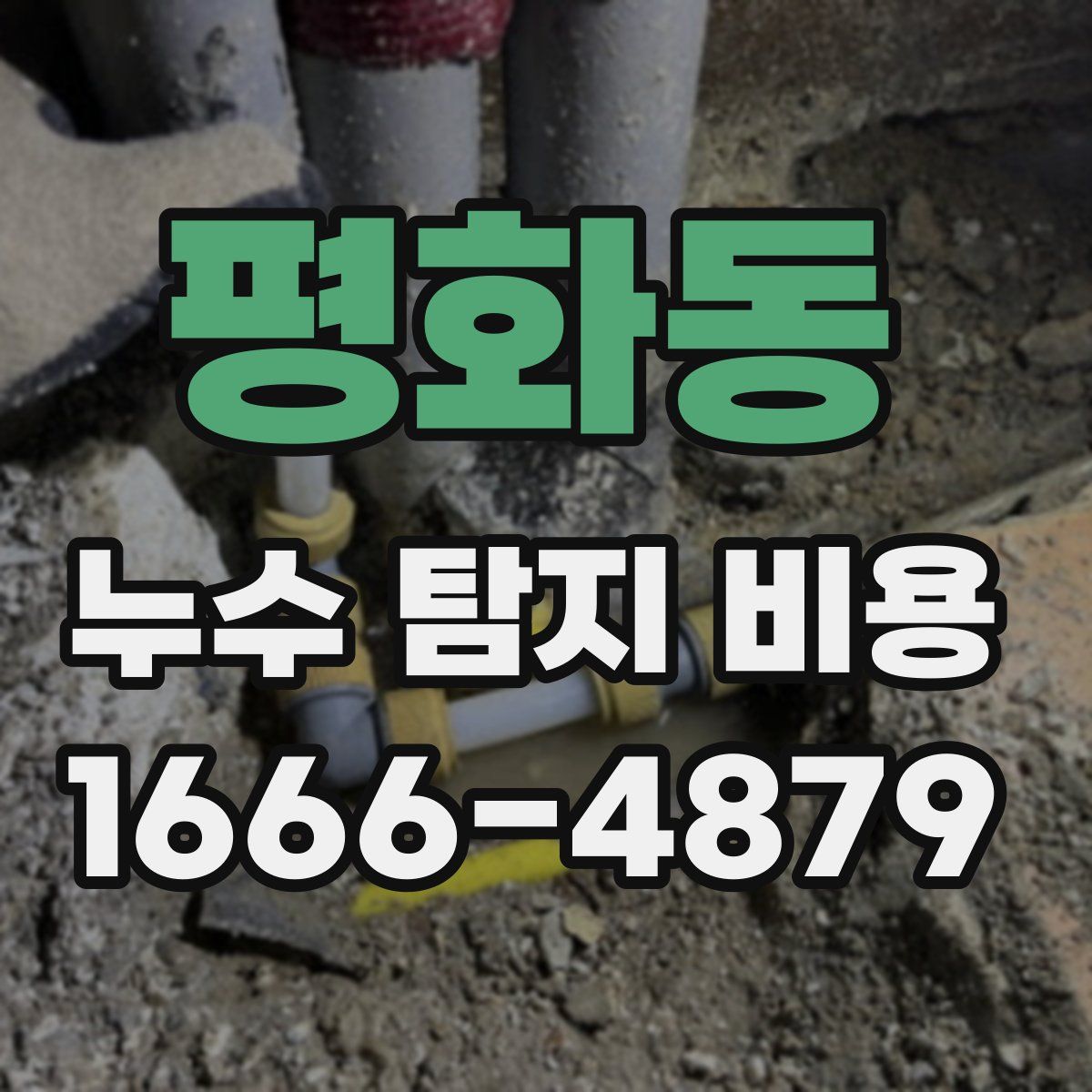 평화동 누수 탐지 비용