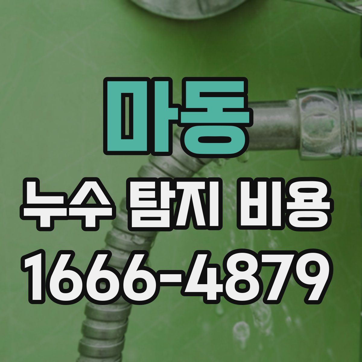 마동 누수 탐지 비용