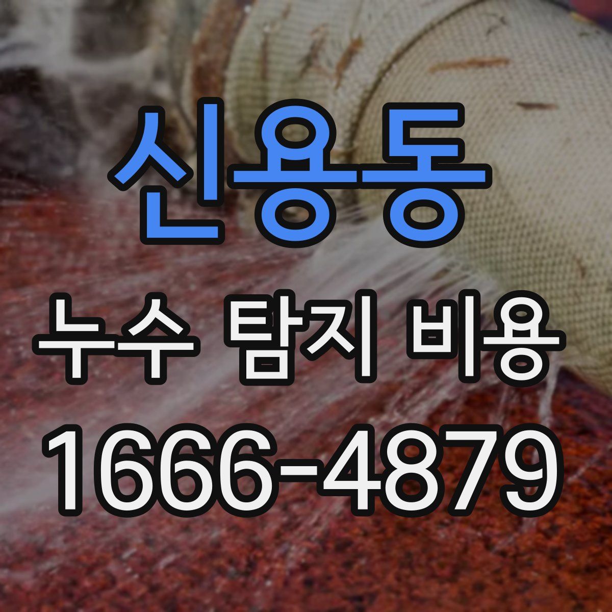 신용동 누수 탐지 비용