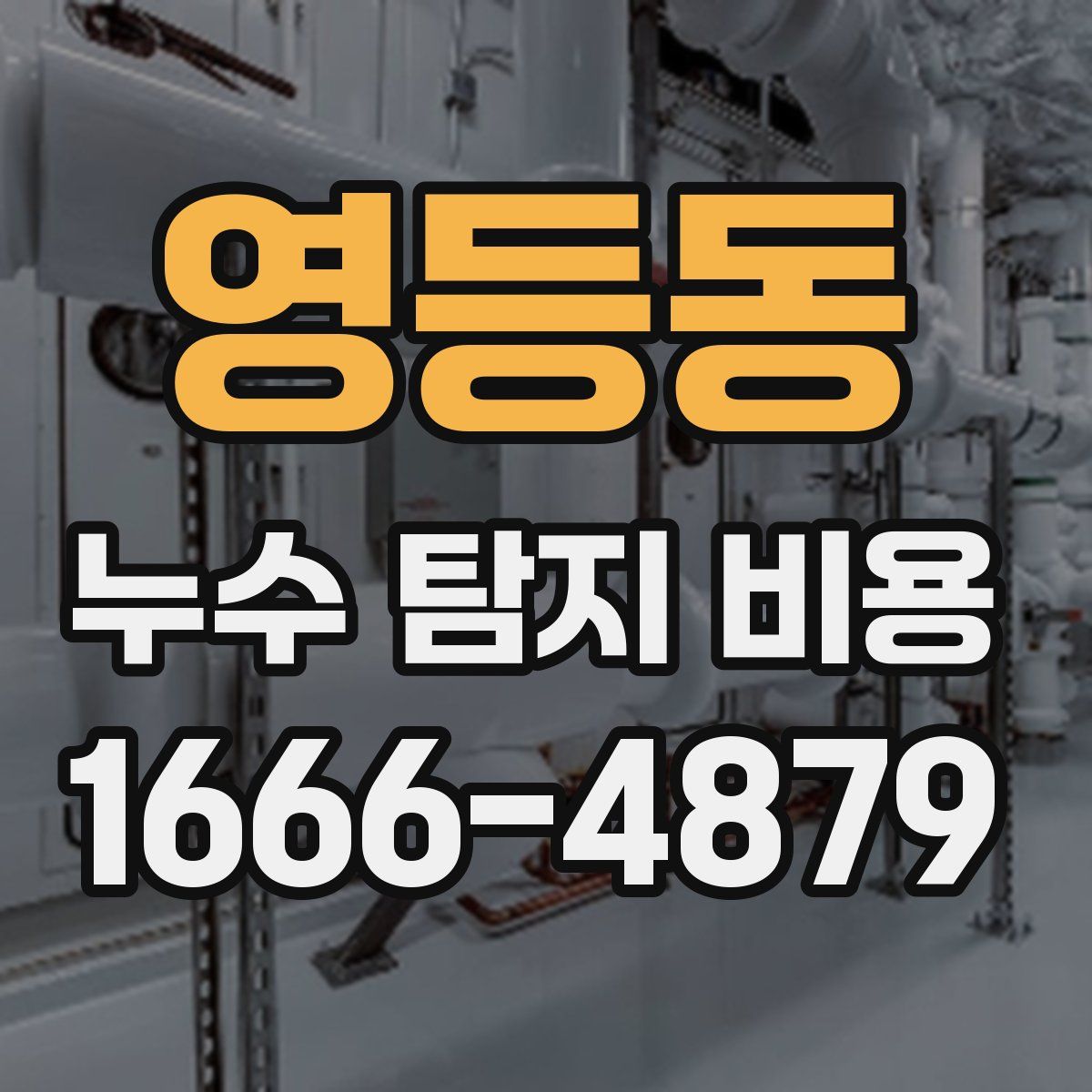 영등동 누수 탐지 비용
