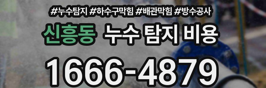 신흥동 누수 탐지 비용