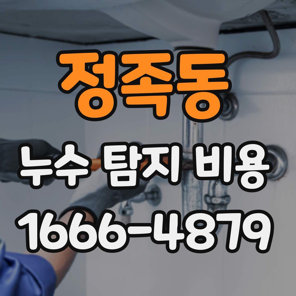 정족동 누수 탐지 비용