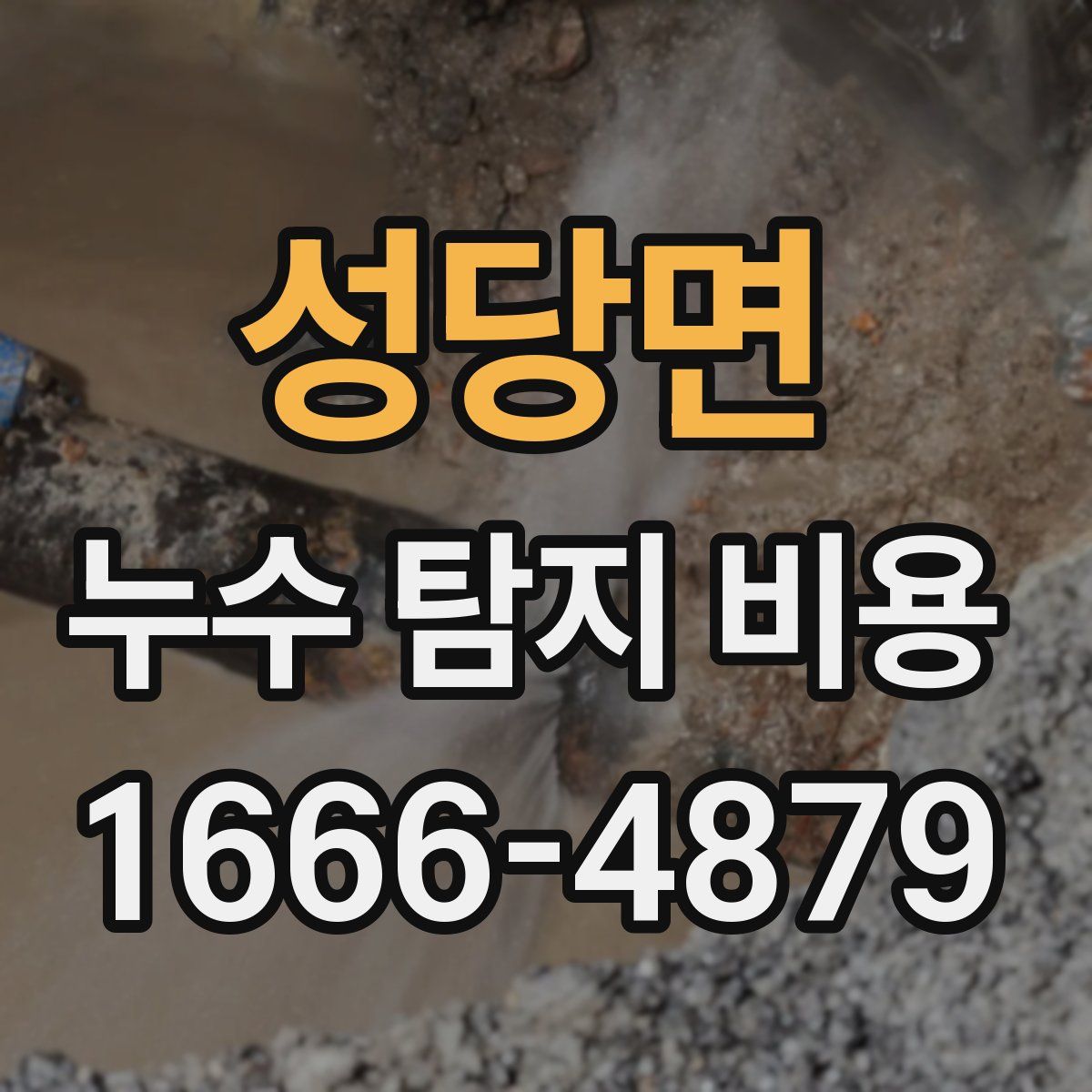 성당면 누수 탐지 비용