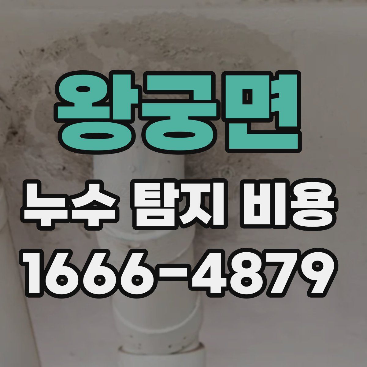 왕궁면 누수 탐지 비용