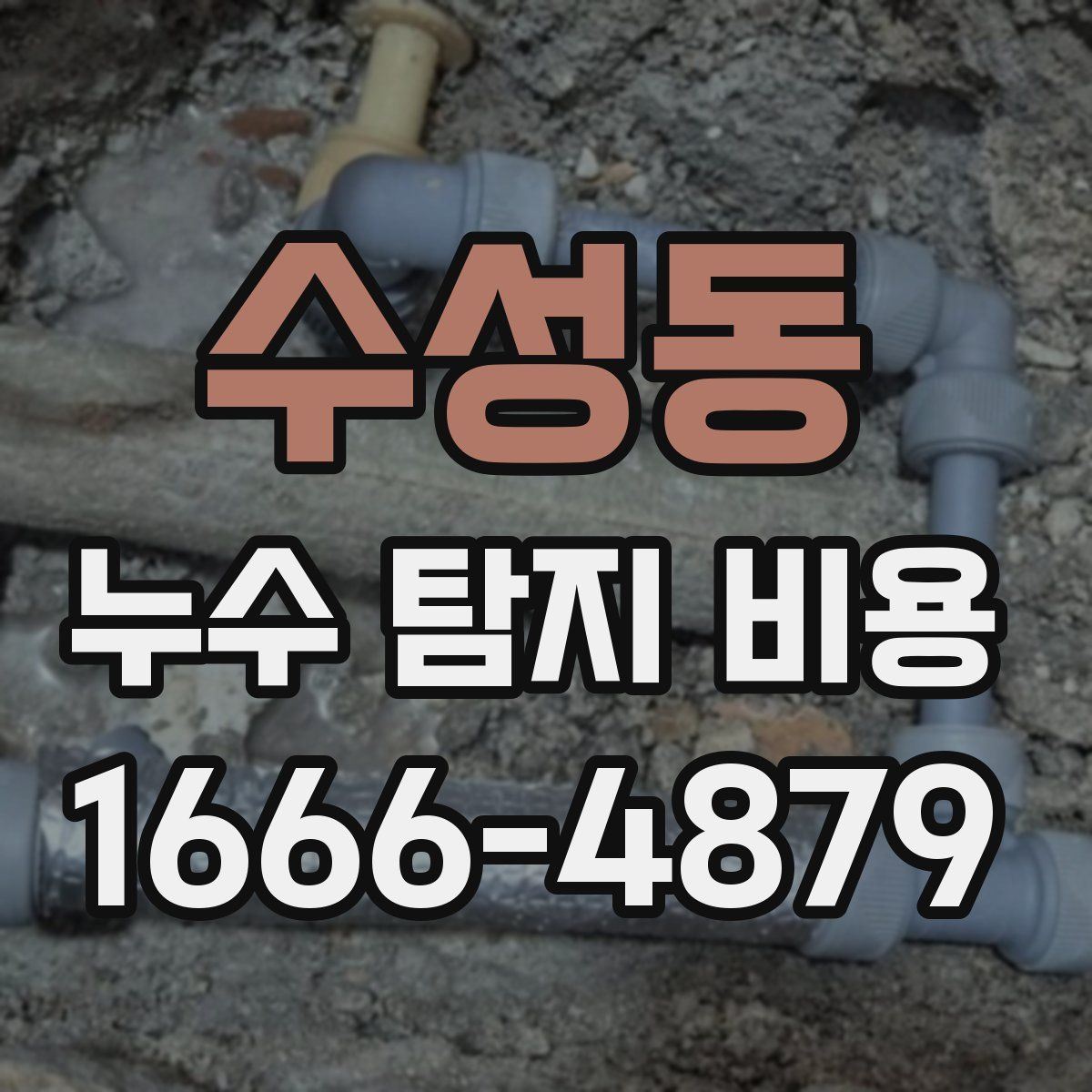 수성동 누수 탐지 비용