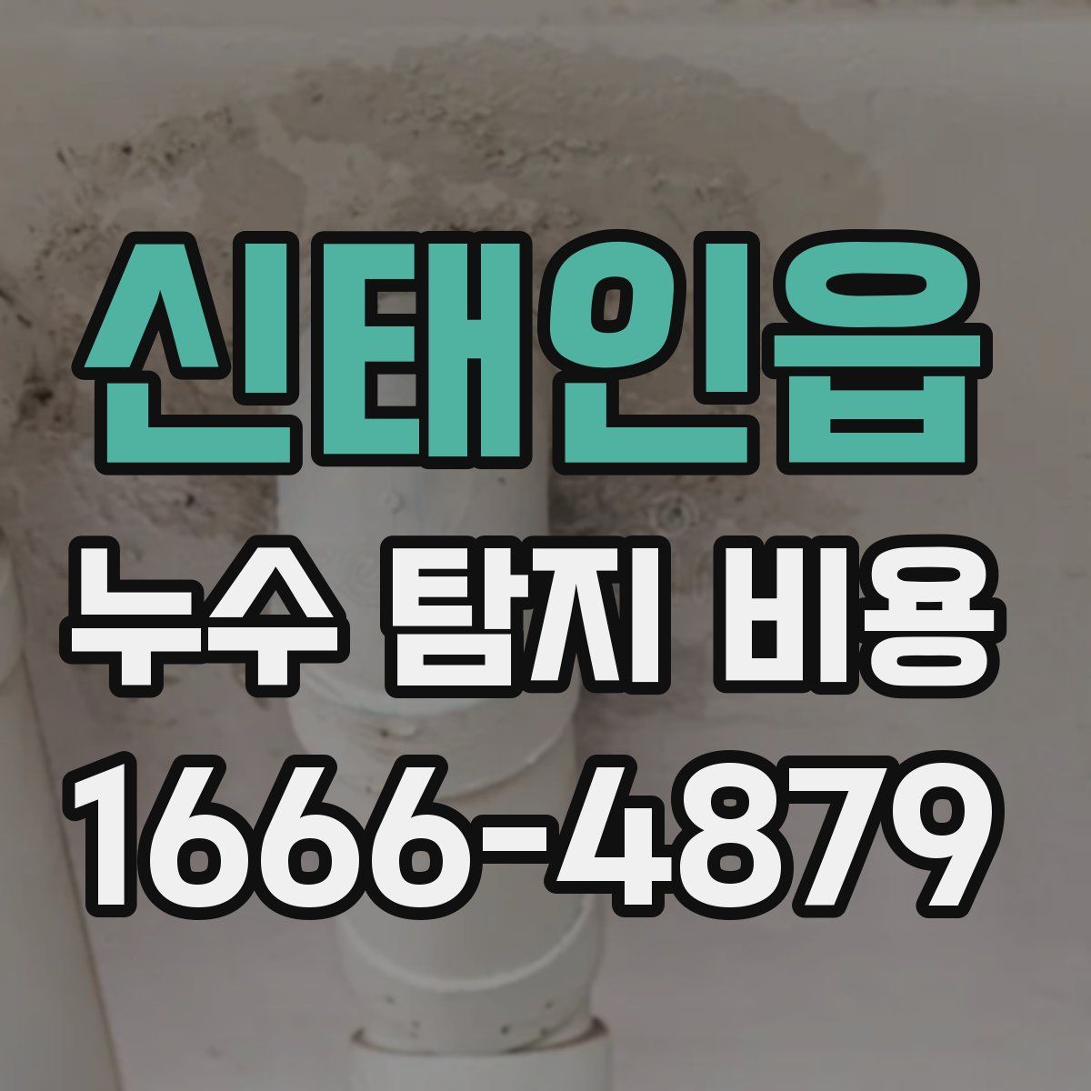 신태인읍 누수 탐지 비용